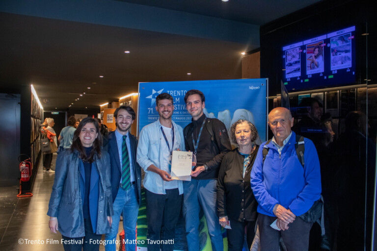 Il Premio Città di Imola consegnato al Trento Film Festival 2023 - ph. Matteo Tavonatti