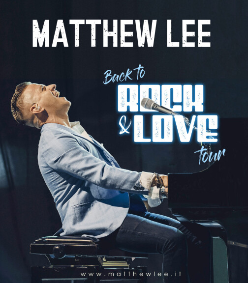 Il concerto imolese di Matthew Lee fa parte del suo Back to rock & love tour