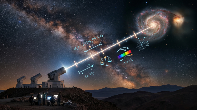 copertina di Grande, grandissimo, infinito. Come si misura l'universo?