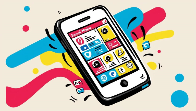 copertina di Lo smartphone, il fascino dei social!
