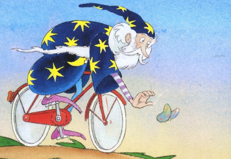 copertina di Le storie del mago pedalone