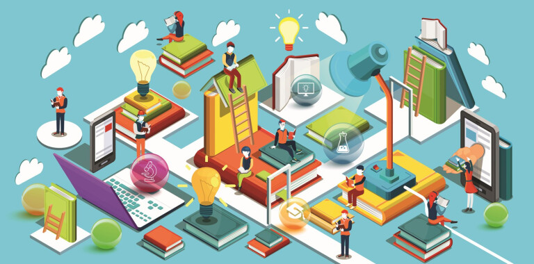 copertina di Booklin. Leggere per costruire ponti