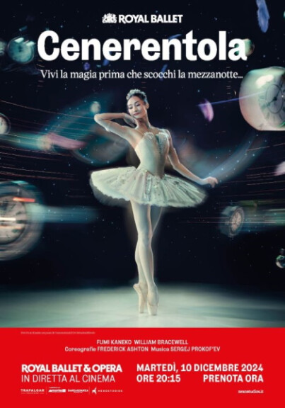 Locandina del balletto "Cenerentola"