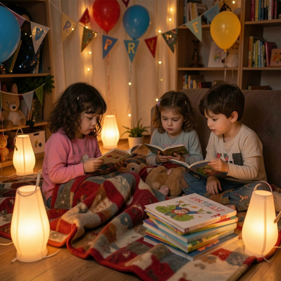 immagine di Reading party night