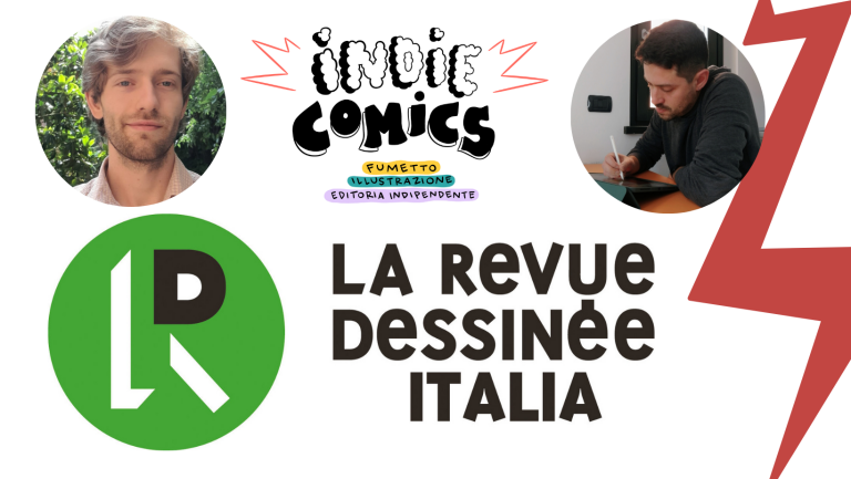 copertina di INDIE COMICS: La Revue Dessinée