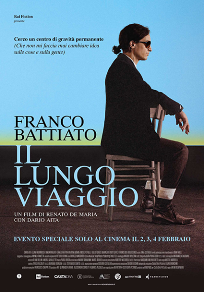 Locandina del film "Franco Battiato - Il lungo viaggio"