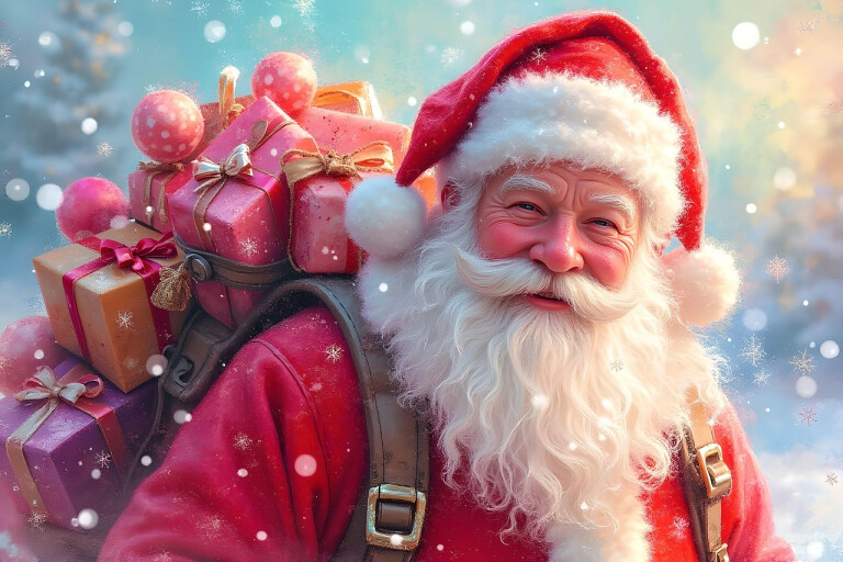 copertina di Festa di Natale  con Babbo Natale