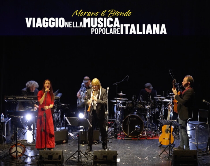 copertina di Moreno il biondo e Romagna 2.0 in concerto
