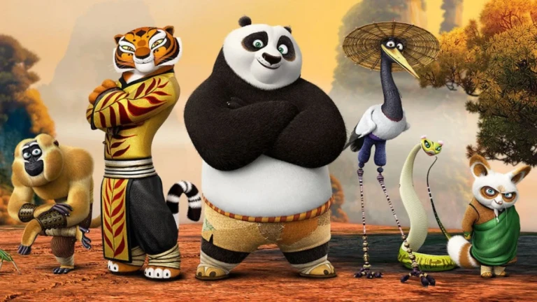 copertina di Kung Fu Panda 4