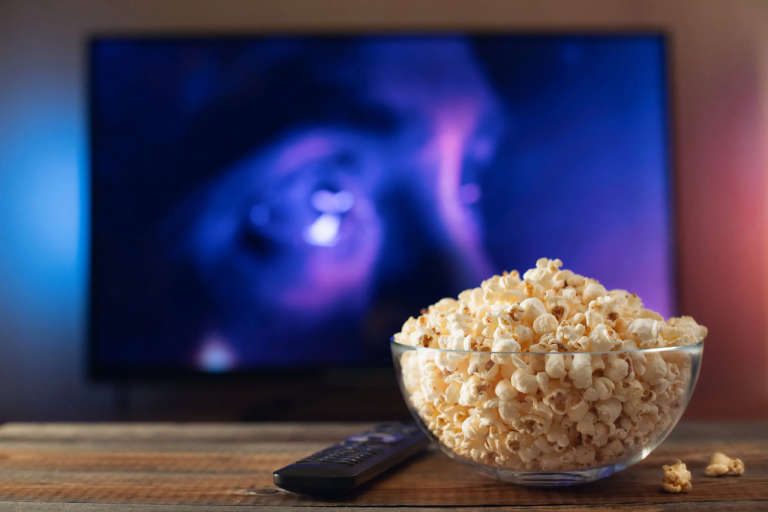 copertina di Pop- corn a cena