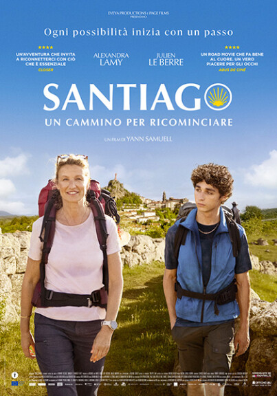 Locandina del film "Santiago - Un cammino per ricominciare"