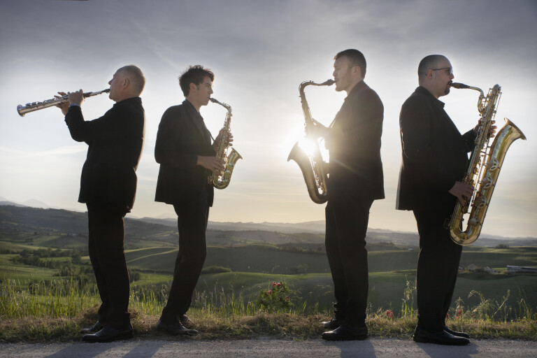 copertina di Italian Saxophone Quartet