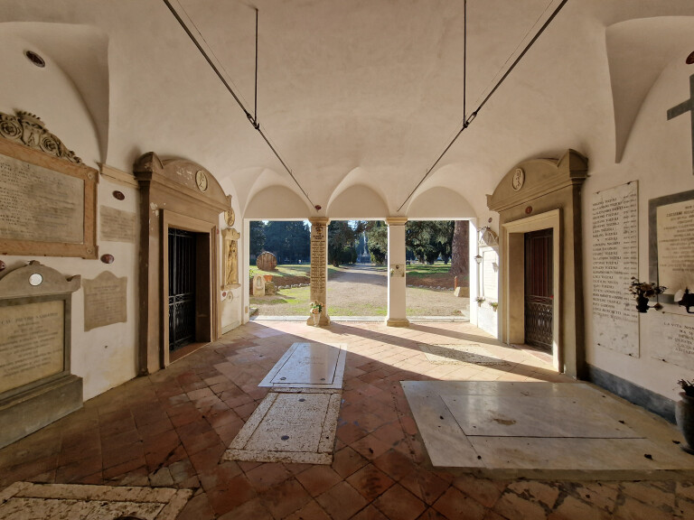 copertina di Il cimitero monumentale del Piratello di Imola: un percorso tra architettura, opere scultoree e alberi centenari
