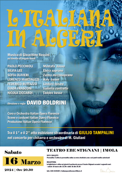 L'italiana in Algeri Manifesto