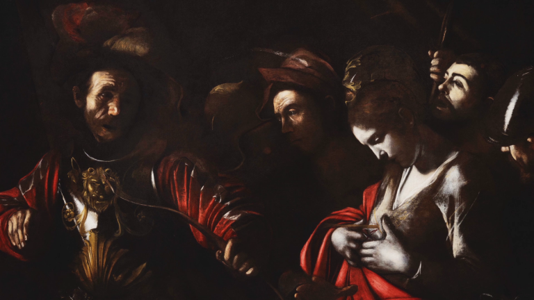 copertina di Caravaggio a Roma - Il viaggio del Giubileo