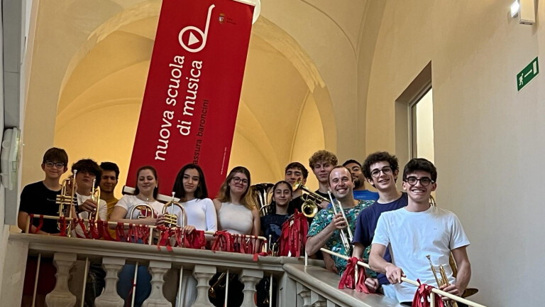 copertina di Concerto della Brass Band della Scuola di Musica Vassura-Baroncini