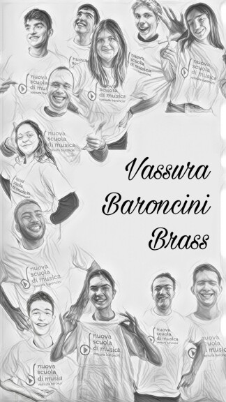 L'ensemble di ottoni e percussioni Vassura Baroncini Brass