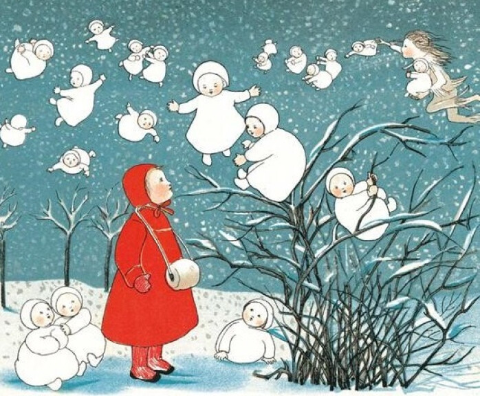 copertina di I bambini di neve di Sibylle