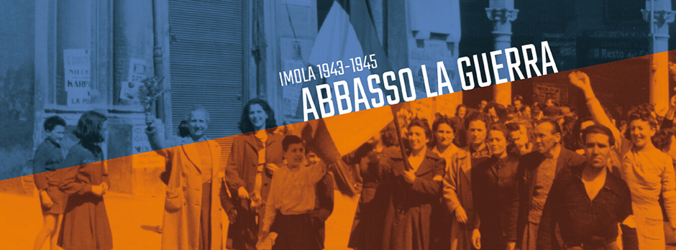 copertina di Abbasso la guerra. Imola 1943-1945