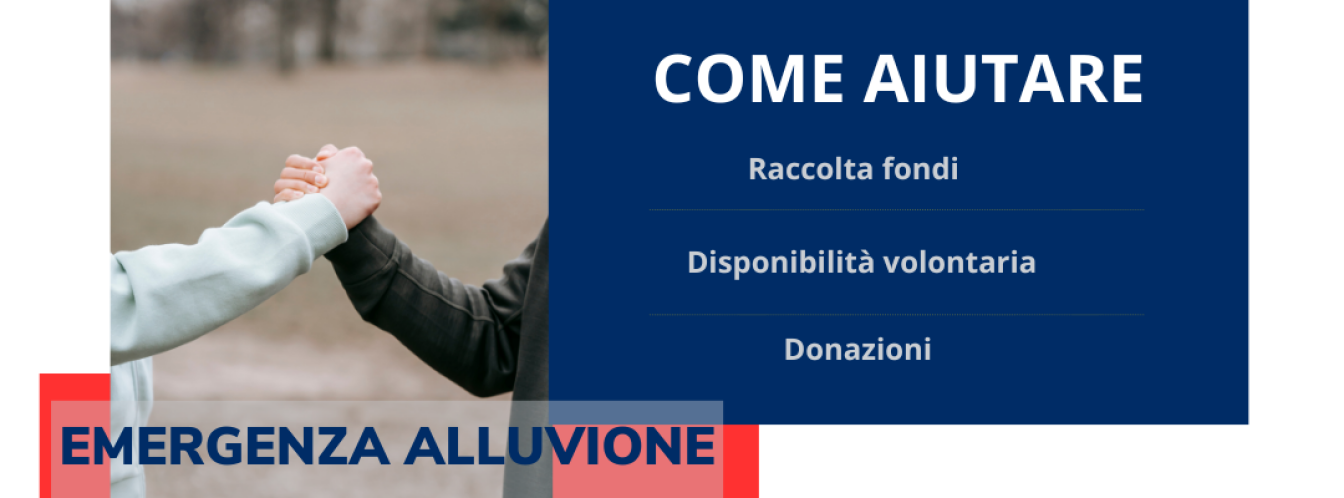 copertina di Emergenza alluvione: come aiutare