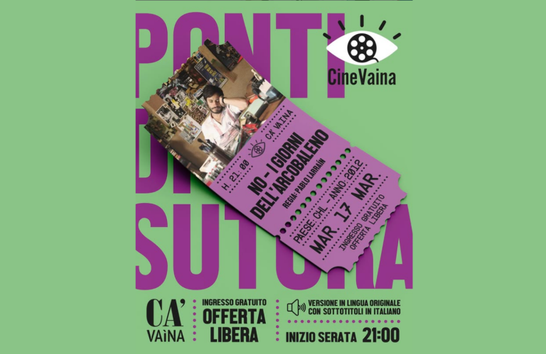 immagine di CineVaina: “No - I giorni dell’arcobaleno”