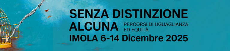 copertina di Senza distinzione alcuna. Percorsi di uguaglianza ed equità