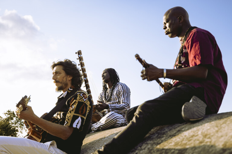 copertina di Sandro Jojeux Bambara Files Trio