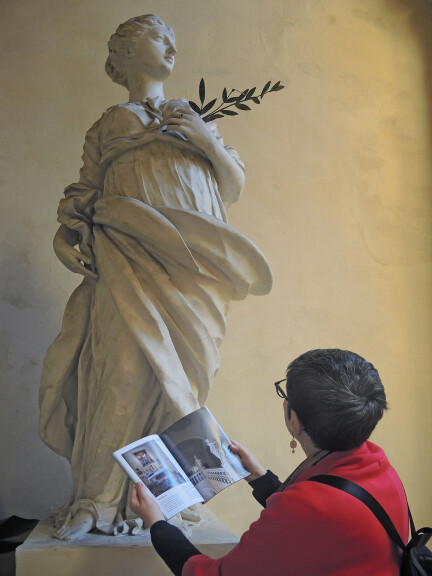 copertina di Una nuova guida alla visita per Palazzo Tozzoni