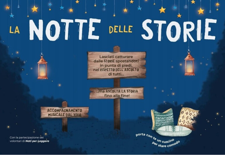copertina di La notte delle storie
